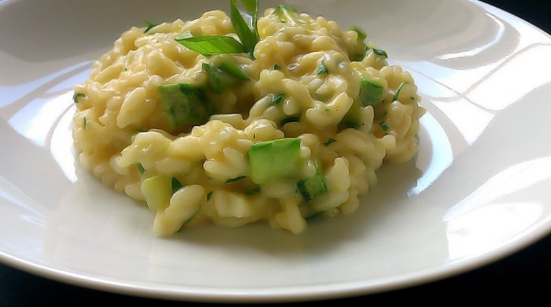 Receita de risoto com abobrinha e ricota - Rampinelli | O melhor do arroz